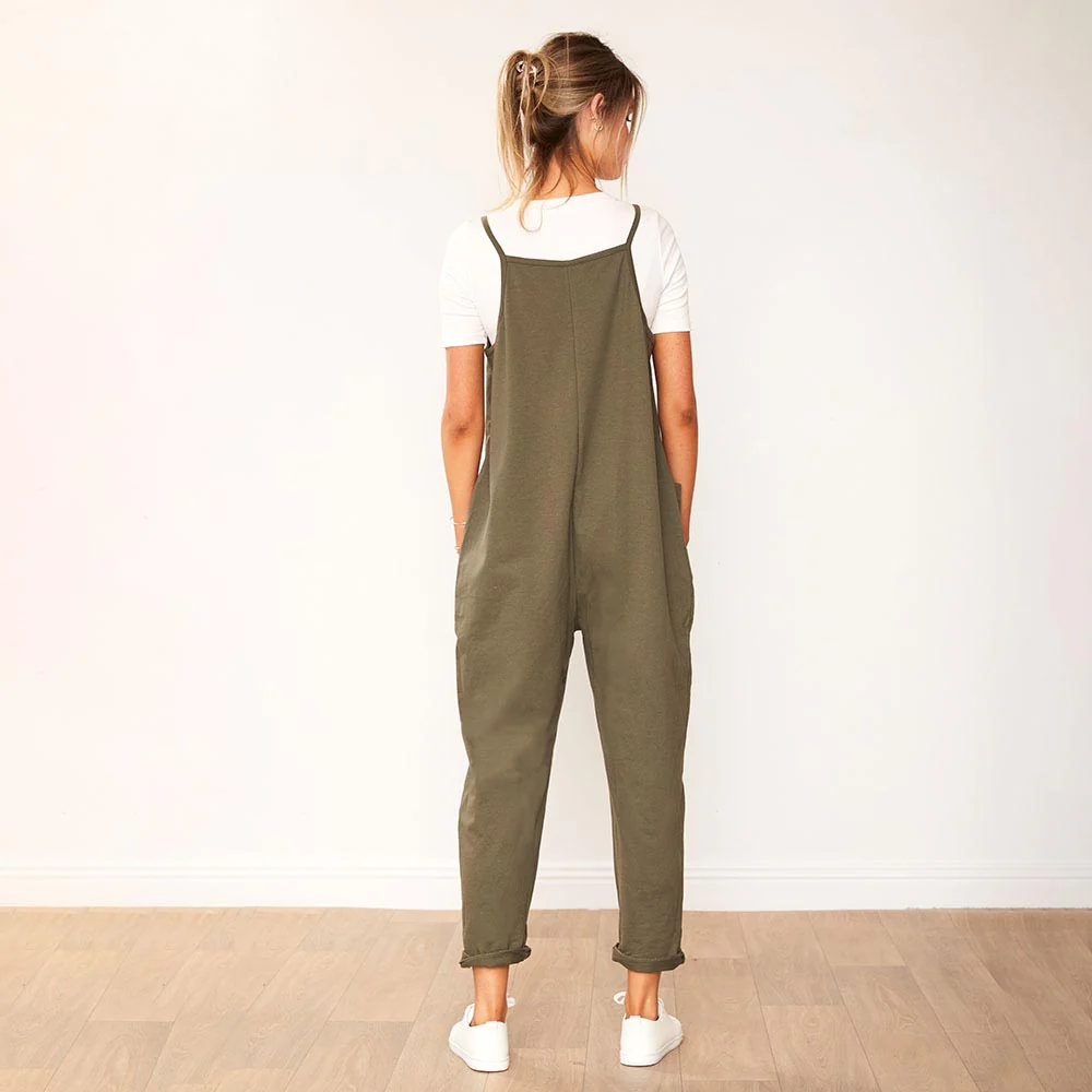 Sophie Jumpsuit (Khaki) - Image 11