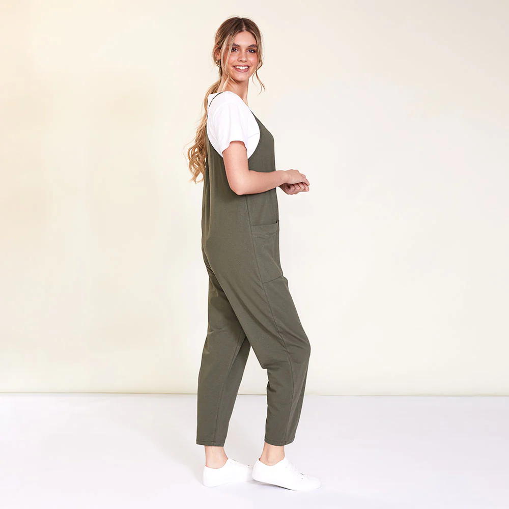 Sophie Jumpsuit (Khaki) - Image 16