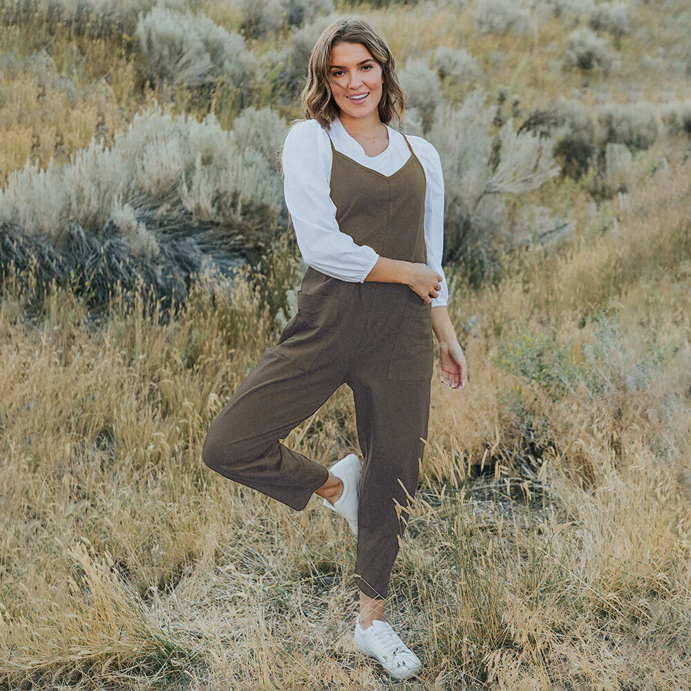 Sophie Jumpsuit (Khaki) - Image 20