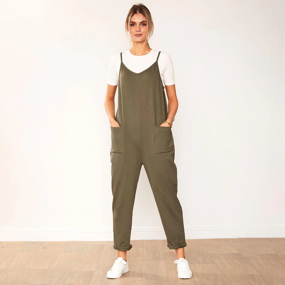 Sophie Jumpsuit (Khaki) - Image 4