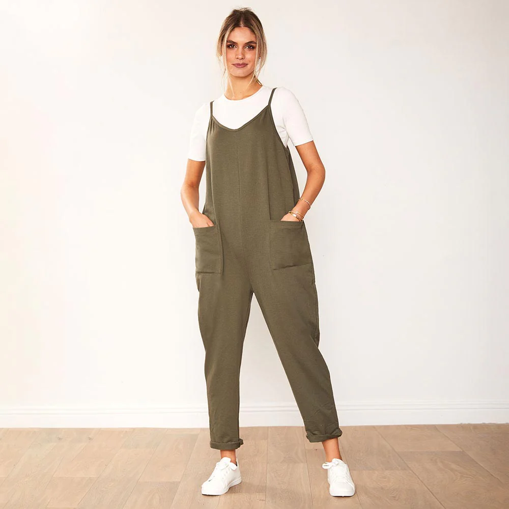 Sophie Jumpsuit (Khaki) - Image 5