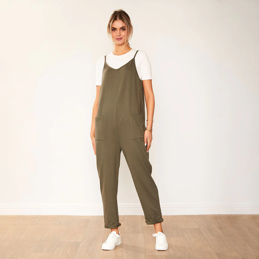 Sophie Jumpsuit (Khaki) - Image 8