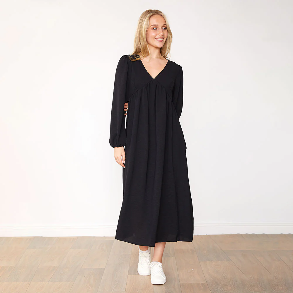 Stella Dress (Black) - Image 2