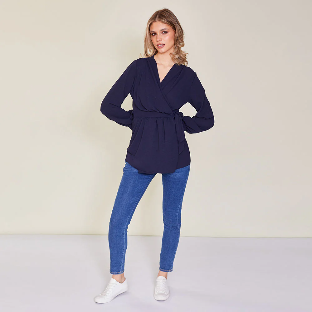 Talia Top (Navy) - Image 5