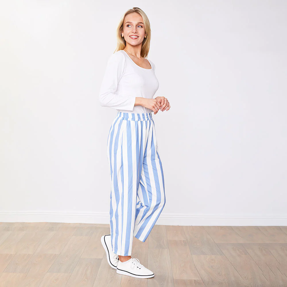 Tessa Trousers (Blue Stripe) - Image 4