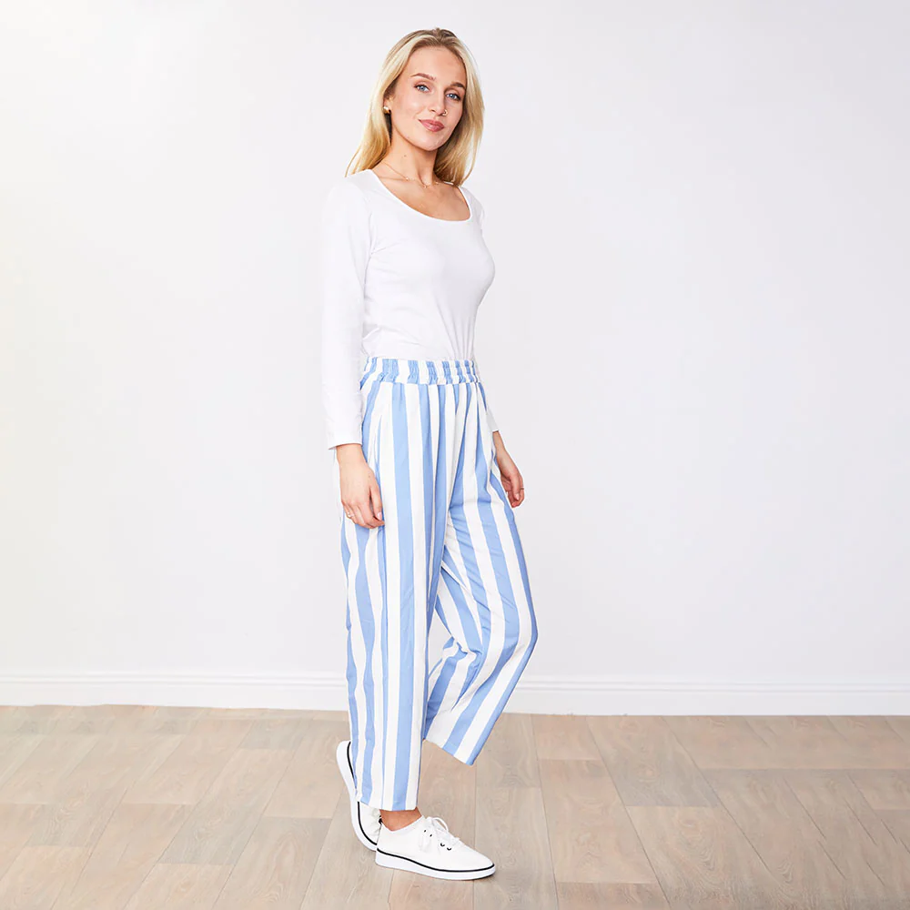 Tessa Trousers (Blue Stripe) - Image 5