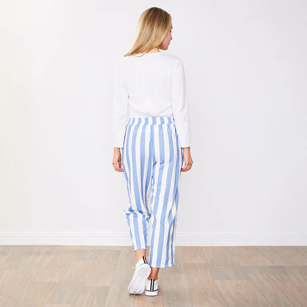 Tessa Trousers (Blue Stripe) - Image 8