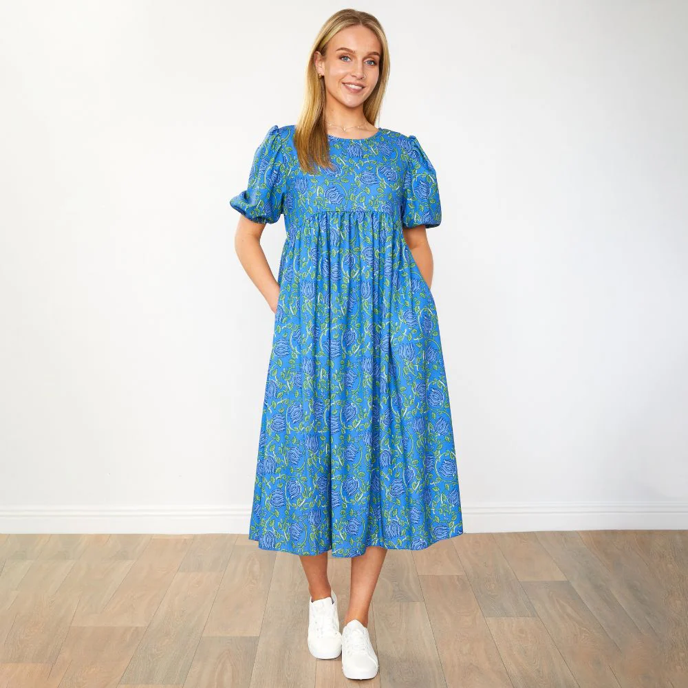 Toni Dress (Blue Lotus) - Image 2