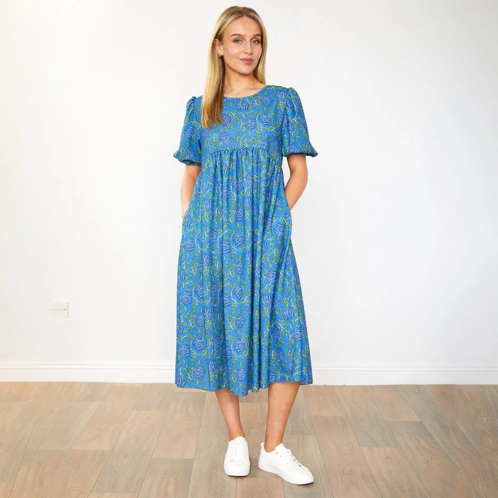 Toni Dress (Blue Lotus) - Image 3