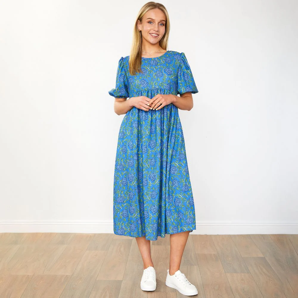 Toni Dress (Blue Lotus) - Image 4