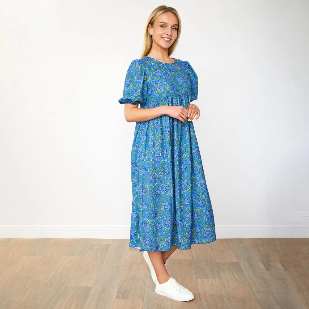 Toni Dress (Blue Lotus) - Image 5