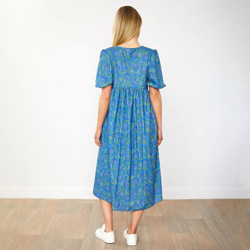 Toni Dress (Blue Lotus) - Image 6