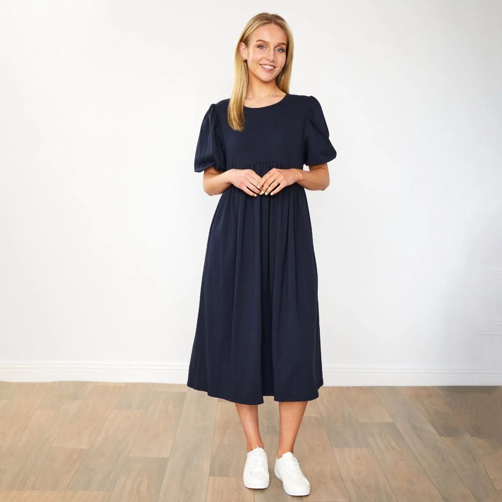 Toni Dress (Navy) - Image 2
