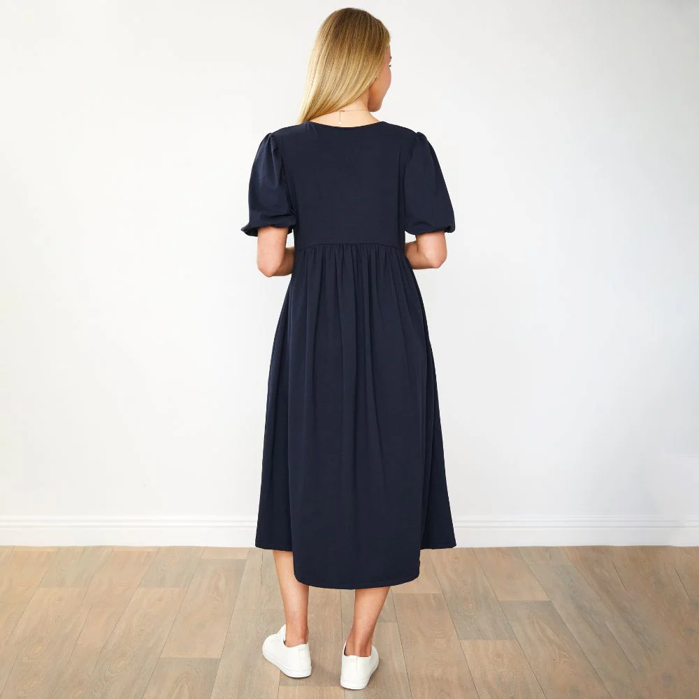 Toni Dress (Navy) - Image 4