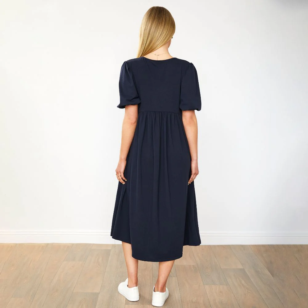Toni Dress (Navy) - Image 8