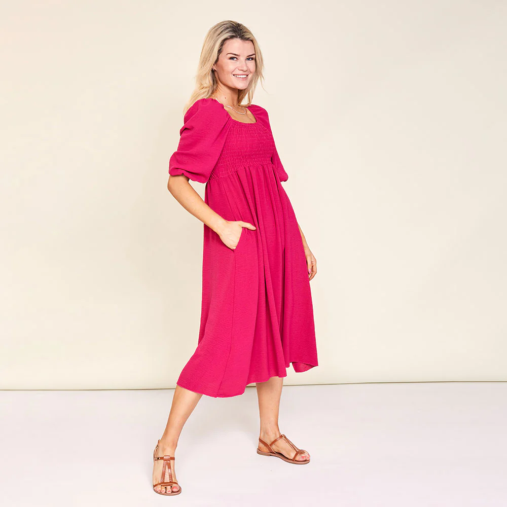Vella Dress (Pink) - Image 3