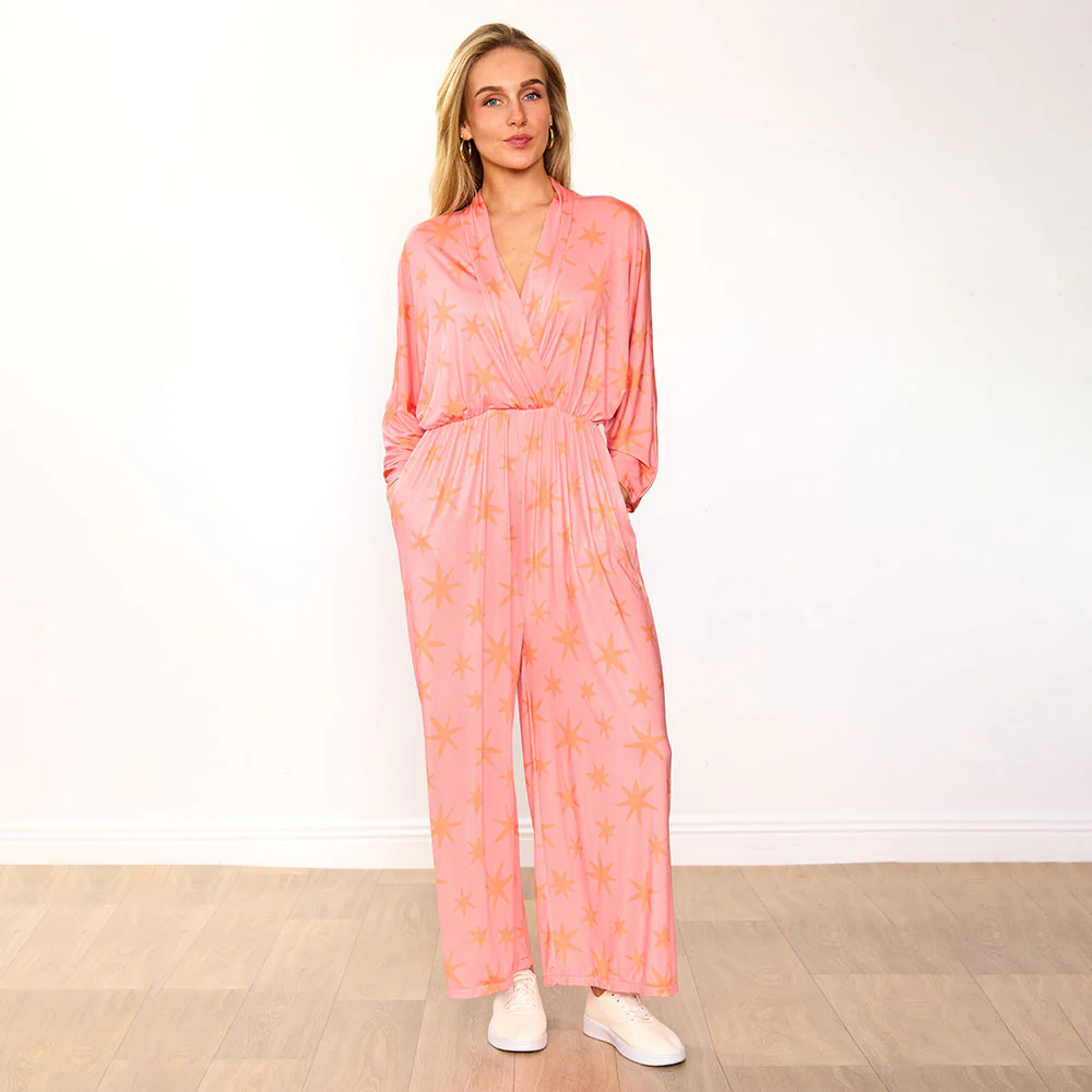 Vogue Jumpsuit (Peach Star) - Image 11