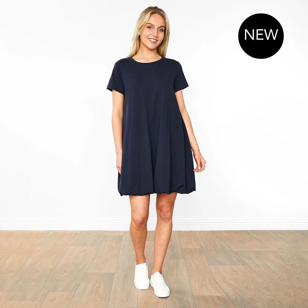 Wesley Dress (Navy) - Image 11
