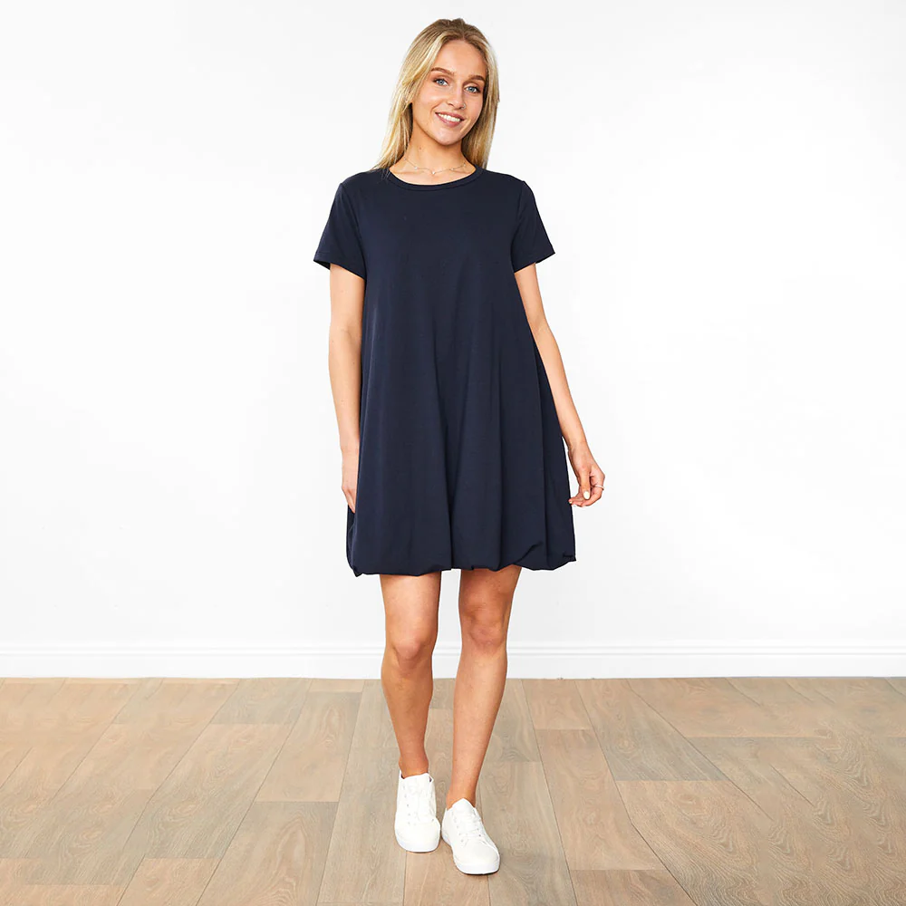 Wesley Dress (Navy) - Image 14