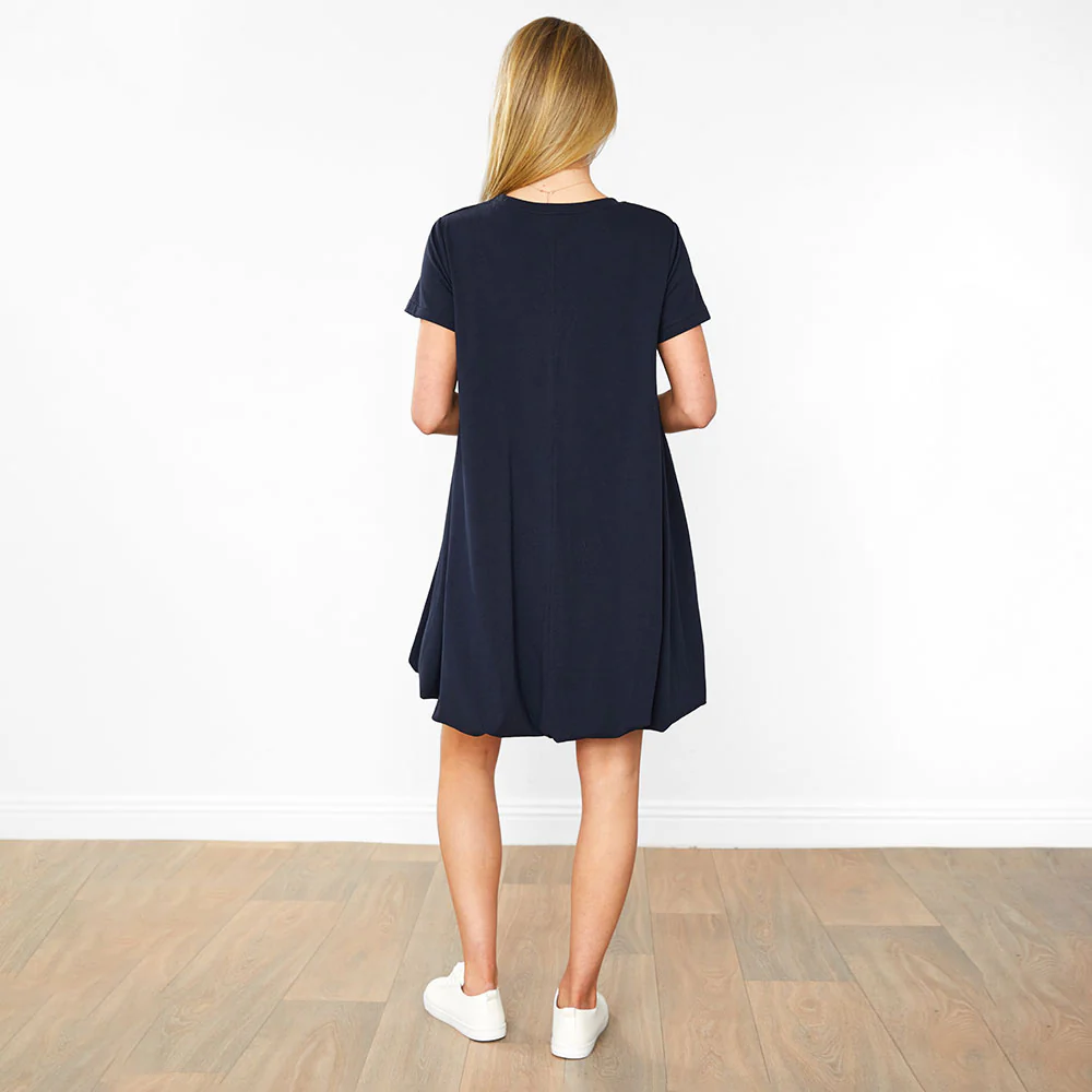 Wesley Dress (Navy) - Image 16