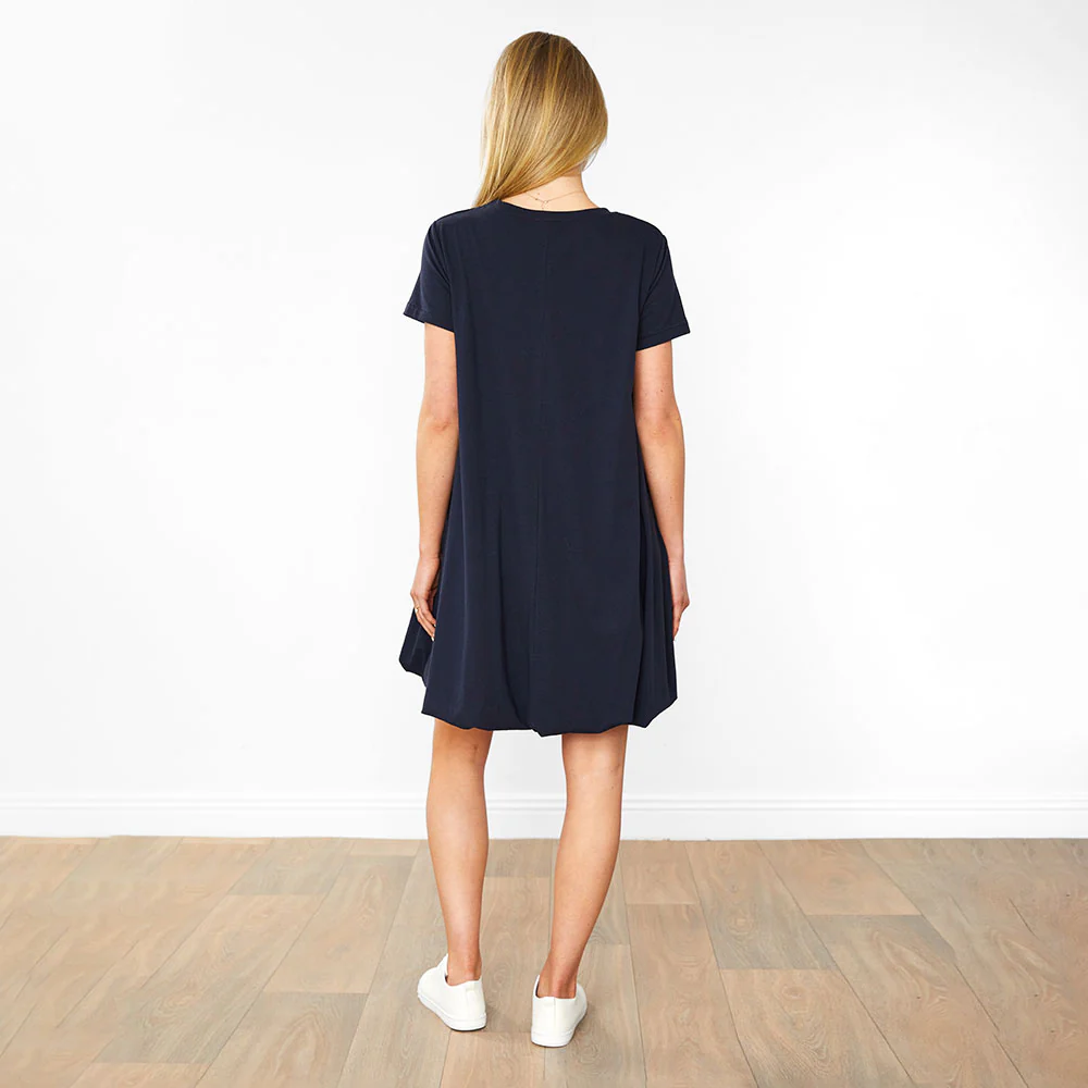Wesley Dress (Navy) - Image 17
