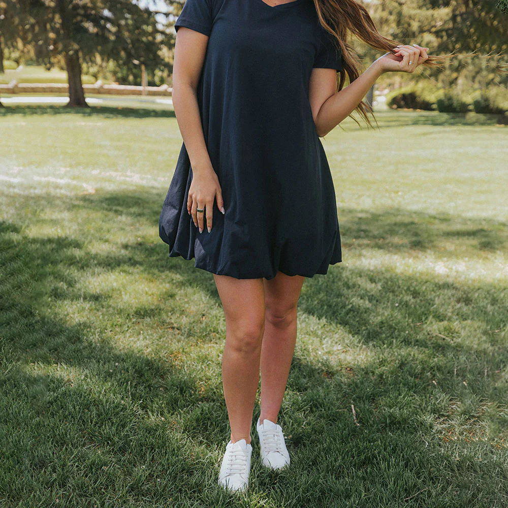 Wesley Dress (Navy) - Image 3