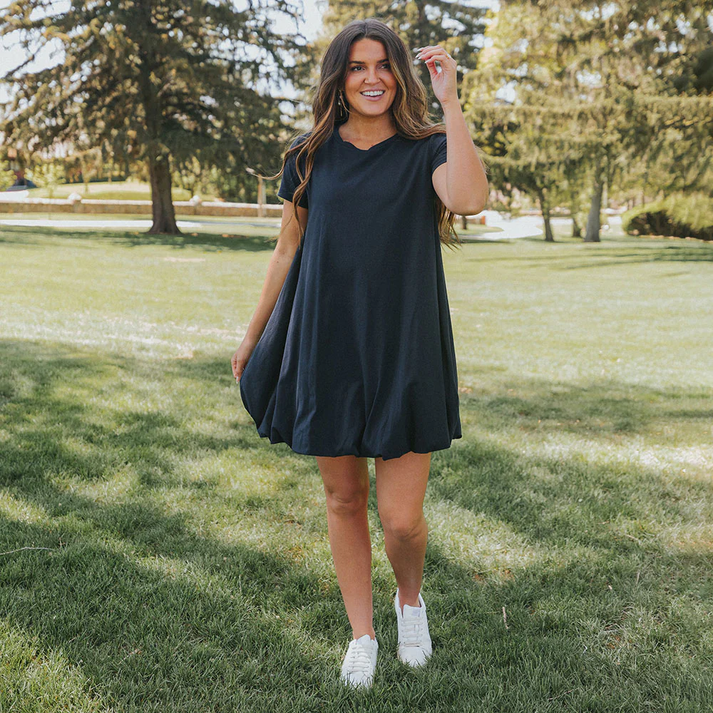 Wesley Dress (Navy) - Image 5
