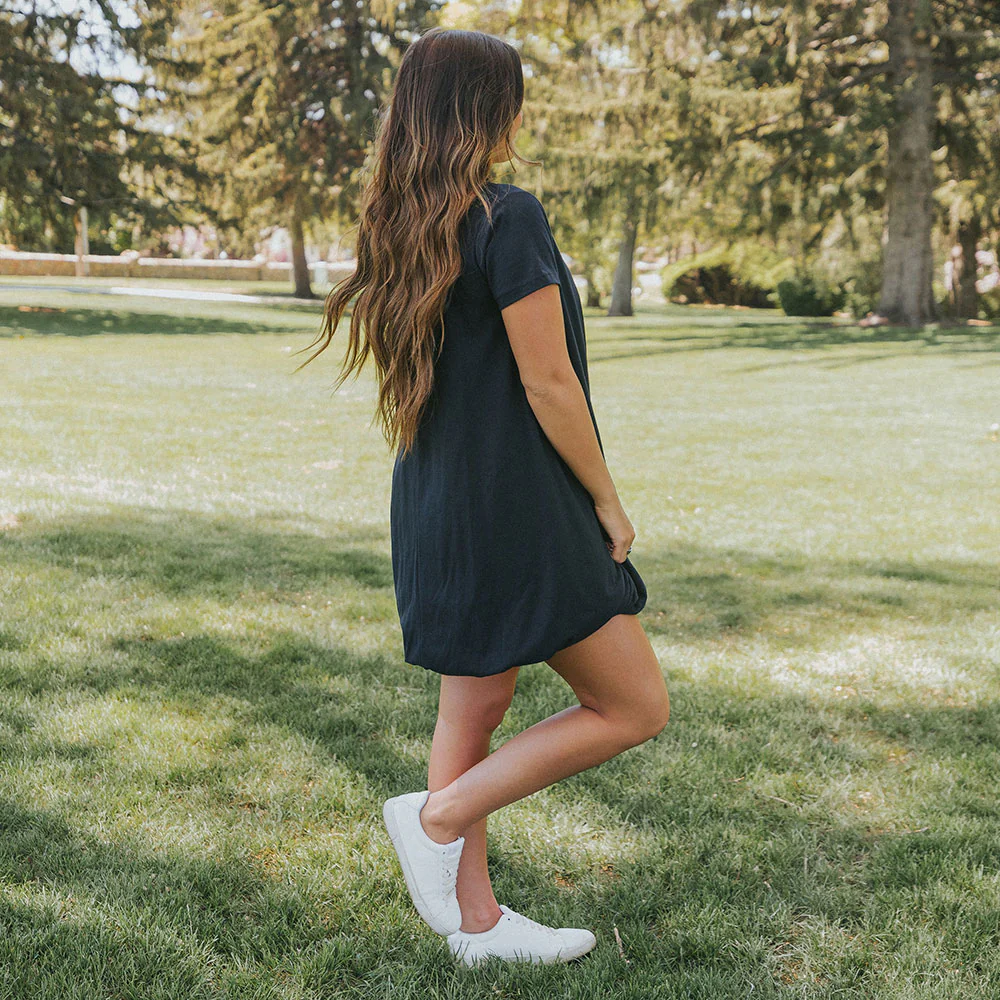 Wesley Dress (Navy) - Image 7