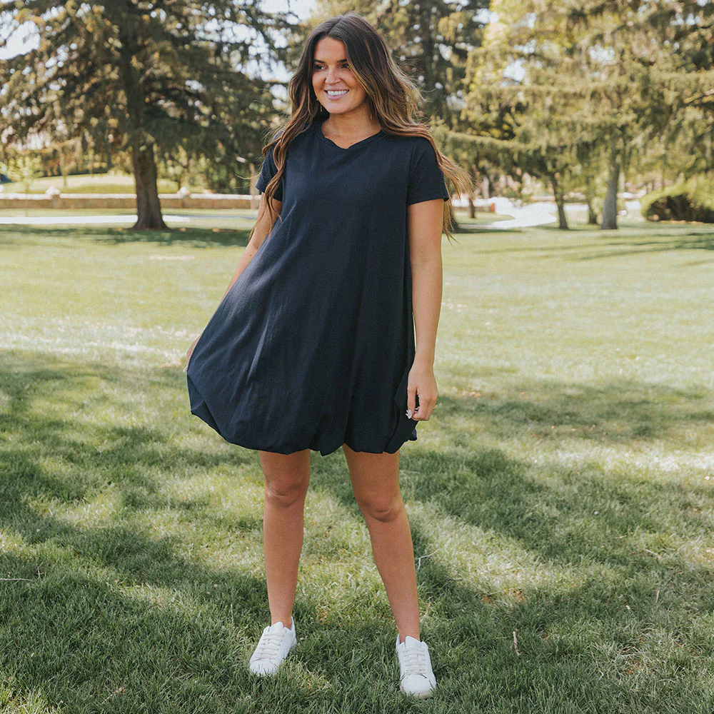 Wesley Dress (Navy) - Image 8