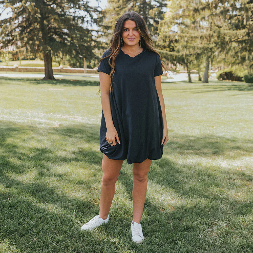 Wesley Dress (Navy) - Image 9