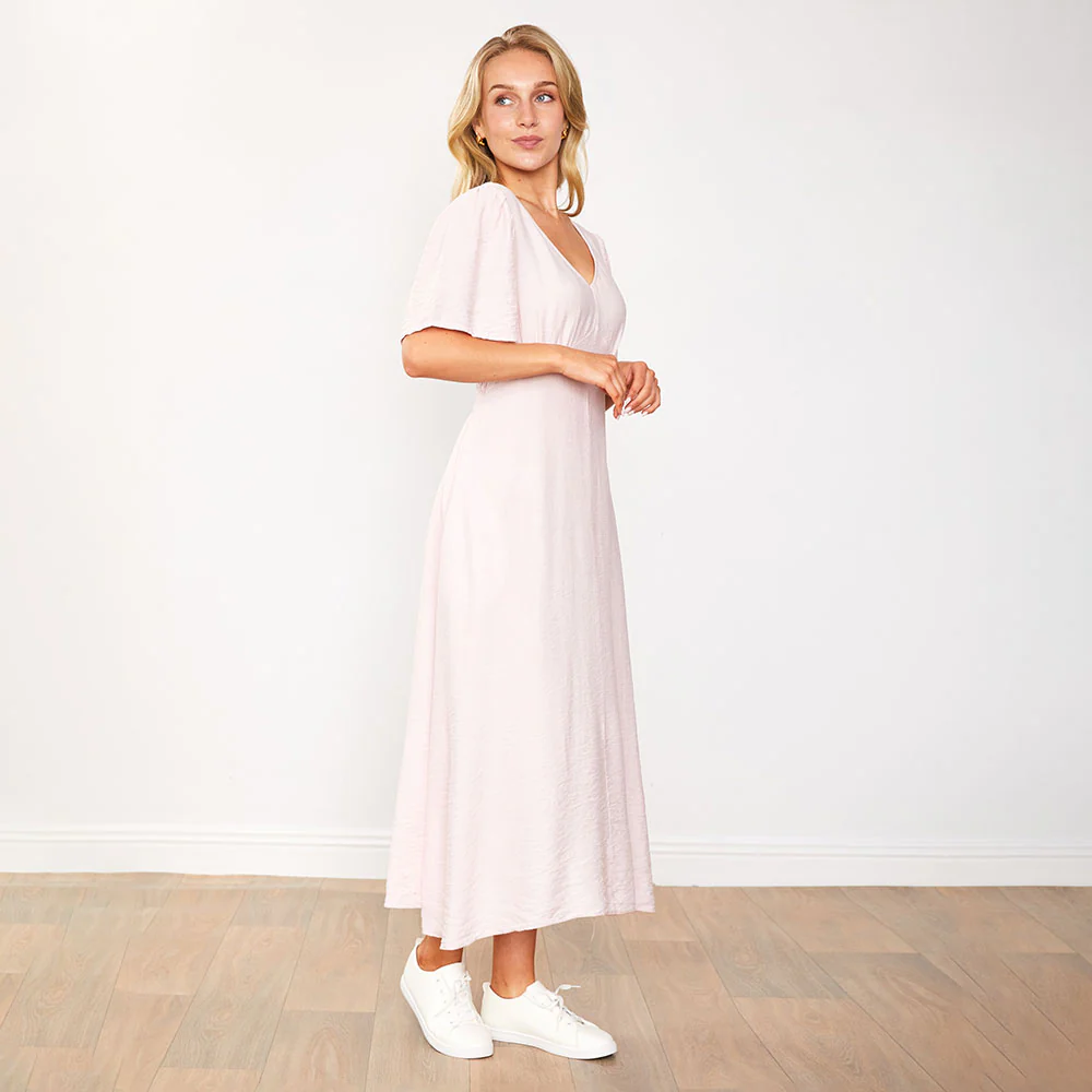 Whitney Dress (Baby Pink) - Image 3