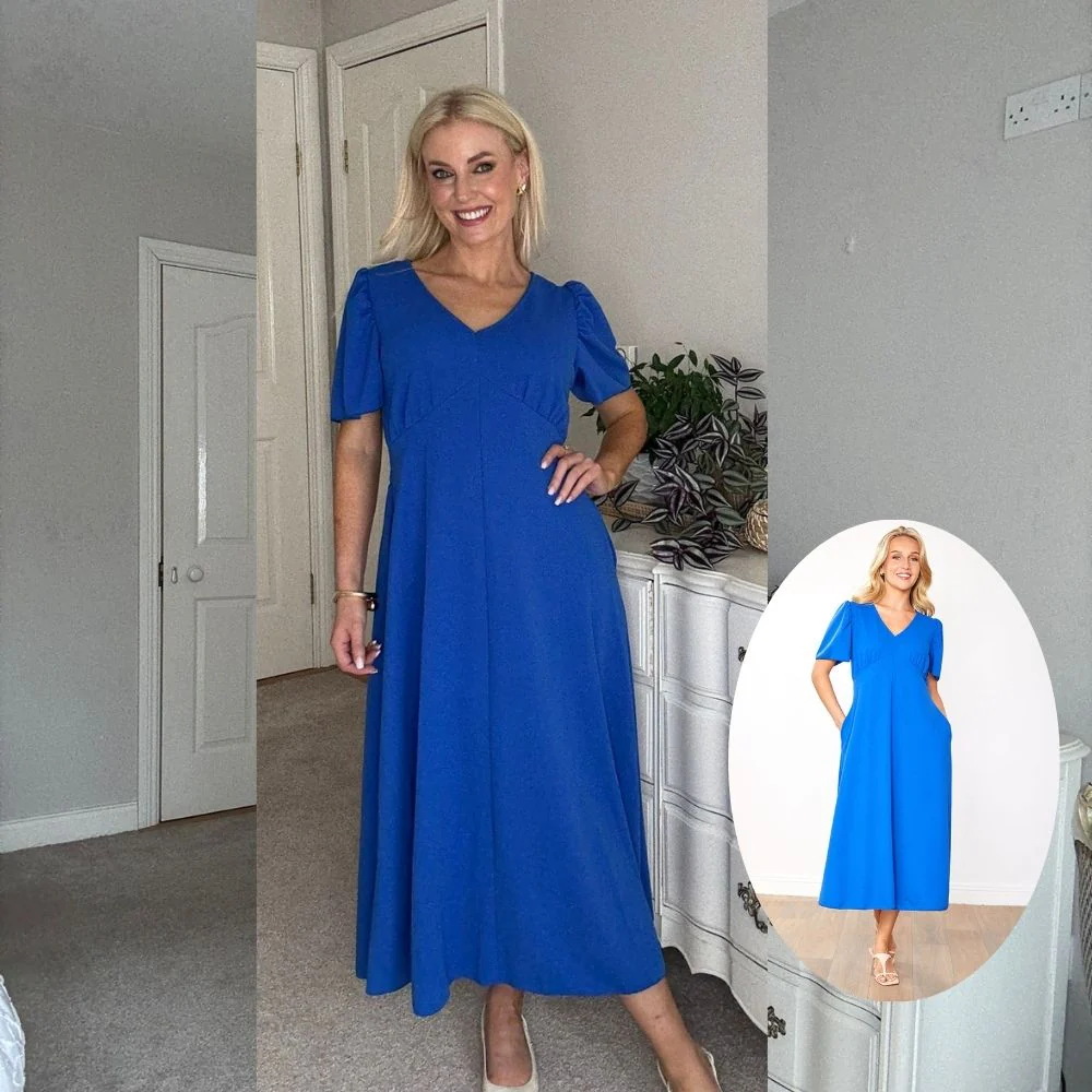 Whitney Dress (Cobalt) - Image 2