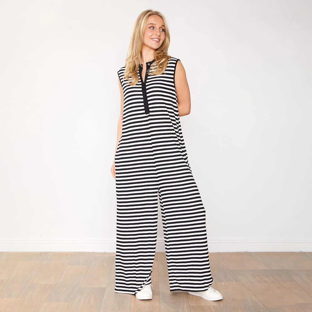 Zia Jumpsuit (Black) - Image 4