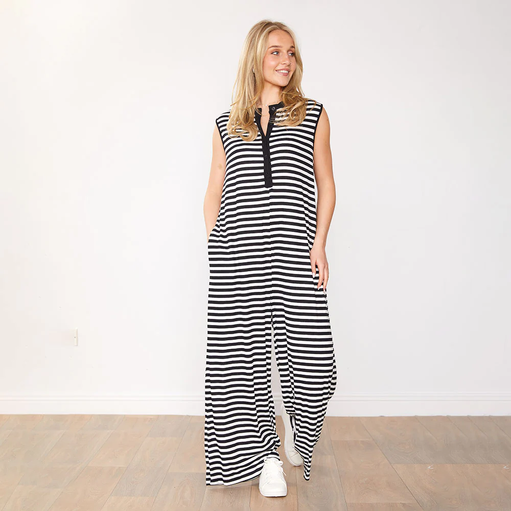 Zia Jumpsuit (Black) - Image 6